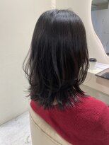 エレン 池袋(ElEn.)&nbsp;外ハネミディアム/髪質改善/エレン池袋/似合わせカラー