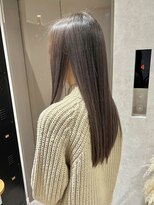 クエ(QUE)&nbsp;ラベンダーブラウン/質感再整カラー/艶カラー/横浜