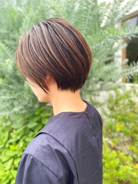 パライソ 南公園店(PARAISO) ショートボブ×ハイライト