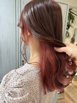 シュシュバイジャガラ 千葉駅北口店(chou chou byJAGARA) インナーカラー×ピンク【chou chou千葉・千葉駅】