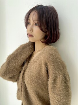 ラックスビー 鹿児島店(LUXBE) イメチェン大人ショートくびレイヤーエモージュ似合わせカット