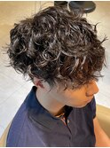 20代 メンズパーマ 波巻きパーマ スパイラルパーマ 南青山 men's