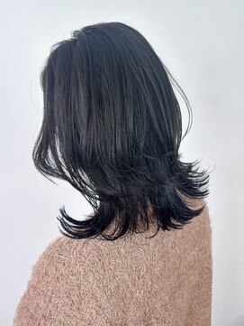 アイティーバイアルバム 八王子店(IT by ALBUM) ミディアムくびれヘアくびれミディ美髪顔周りレイヤー_ba537121