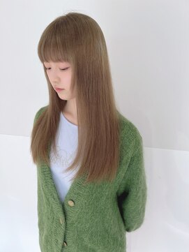 ブロッサム 保谷(Blossom) 透明感カラー★ダブルカラーブリーチミルクティーベージュ