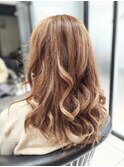 30代40代50代透明感ベージュ白髪ぼかしブリーチオン脱白髪染め2