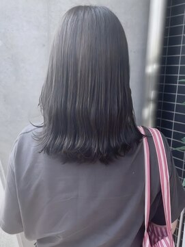 アイル(I'll) ブリーチなしカラーグレーベージュワンホンヘア韓国ヘア