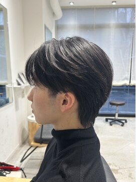 ビューバイネオリーブ 用賀店(Beau'r by neolive) ダークアッシュニュアンスパーマ韓国マッシュ《用賀》