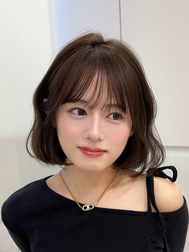 ロンドブルーム 天神大名店(Lond Bloom) 10代20代30代韓国ボブ髪質改善切りっぱなしボブ似合わせカット