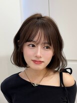 ロンドブルーム 天神大名店(Lond Bloom) 10代20代30代韓国ボブ髪質改善切りっぱなしボブ似合わせカット