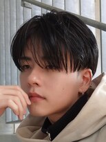 アンサー 渋谷(ANSWER)&nbsp;シースルーマッシュ刈り上げマッシュ韓国ヘア