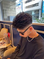 アンソル オブ リシェール(N'SOL of RICHAIR)&nbsp;ベリーショート/ダークアッシュ/ニュアンスパーマ/韓国マッシュ