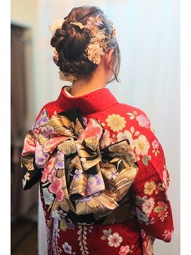 ヘアアート ル シエル(Hairart Le ciel) 華やか上品アップスタイル