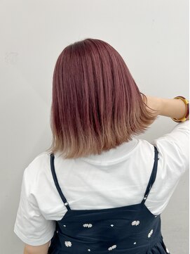 アライブ キチジョウジ(ALIVE Kichijoji) 【ALIVE吉祥寺】ピンクブラウングラデーションカラー