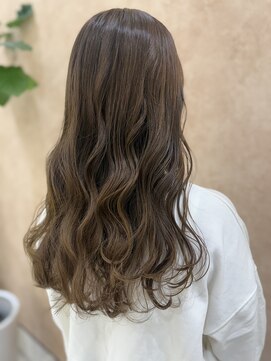 ロアール 大垣店(LOAOL) オリーブベージュ×ロングヘア