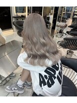 ラピス 渋谷本店(Lapis) ホワイトグレージュ/ブリーチカラー/ケアブリーチ