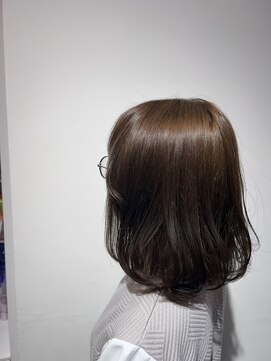 アヴァンス 広島本通店(AVANCE.) 着物ヘア/大人ガーリー/ダークアッシュ/似合わせカット/広島