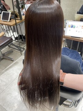 フェリア 渋谷(Feria) 【Feria 渋谷】0ggiOttoカットカラー×柔らかブラウン "Tsuyuki"