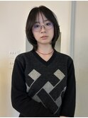 レイヤーカット、ミディアムレイヤー