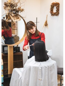 ナナホシ(NANAHOSI)の写真/「ただいま」と言える場所。夫婦で営む温かな空間で髪も心も解ける極上の休息を。【ヘッドスパ・髪質改善】