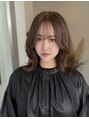 カノンヘアー(Kanon hair)&nbsp;透け感のあるニュアンスカラー.:*+顔周りもアレンジしやすく!!