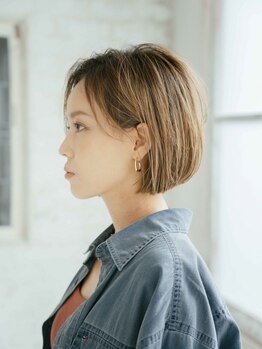 美容室 シープ 小岩店(Seep)の写真/【カット+明るい白髪染め￥6980】白髪は染めたいけど暗くしたくない方の希望叶えます♪〔小岩/小岩駅〕