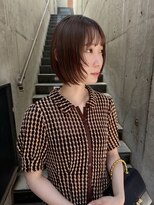 レフ(LEF) ショートボブ/フェイスレイヤー/ボブスタイル