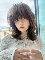 モナザスカイ 栄(MONA the SKY)&nbsp;【MONA】ミディアムレイヤー/ワンカールレイヤー/ゆるふわ