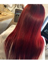 ヘアアンドスパ リコ(Hair&Spa Rico By LikkleMore)&nbsp;リアルレッド【カラーバター】|ハイトーンカラー/チェリーレッド