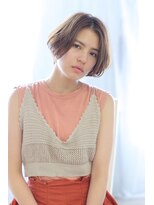 ヘアリゾート ブーケ(hair+resort bouquet)&nbsp;ナチュラルエアリーショートボブ