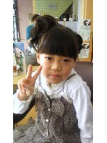 ヘアースペーストワ(Hair Space 108)&nbsp;両サイドでキュートシニヨン☆