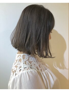 エリンヘア(ELIN hair.) 【ELIN】ハイライトグレージュボブ