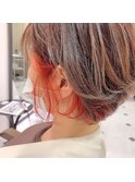 inner RED × beige