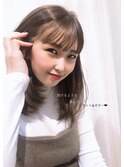 モテ髪カタログピンクベージュボブルフ着物クールショートぬ