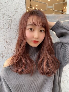 ビエントヘア(Beaent hair) モーブピンクカラー