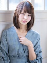 マーブルトウキョウネオリーブ(marbles tokyo neolive)&nbsp;ネオリーブ三茶☆ナチュラルセミディ×流し前髪☆密本桃子