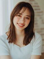 ヘアサロン レア 高崎(Lea)&nbsp;切りっぱなしナチュラルセミロング