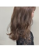 シアーベージュ×スロウカラー×ローレイヤー