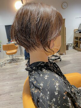 ジャストビューティ ルフレ 金沢八景店(Just Beauty Rufure) マッシュショート/ショート/ショコラベージュ/金沢八景