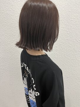 ネオリーブカップ 町田店(Neolive capu) 切りっぱなしボブ * 人気スタイル【neolivecapu町田店】
