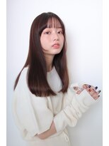 カグヤヒメ ドゥイ(kaguyahime doui) 柔らかベージュ×ぷっつりロング