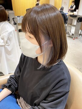 トリート 浦安店(TREAT) インナーカラー×ホワイトアッシュ_TREAT浦安