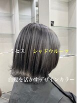 モレッティウィズリゴヘアー(Moretti with RIGO hair) ［ミセス］白髪活かし40代50代シャドウルーツカラー★