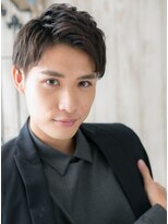 モッズヘアメン 札幌月寒店(mod's hair men)&nbsp;グレージュカラーでモテツーブロックメンズショートi札幌月寒