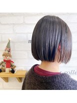 エムコレクション 丸亀店 ぱっつんミニボブ/ヘルシースタイル/グレージュカラー◎30代40代