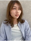 【obje't ciel】Olive brown×layer【山口紗季】