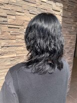 ヘアドゥーポジャ 藤岡店(hair Do poja)&nbsp;コールドパーマ＋リタッチカラー
