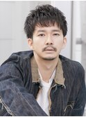 *ザクザク束感【スパイキーショート】刈り上げ2ブロック