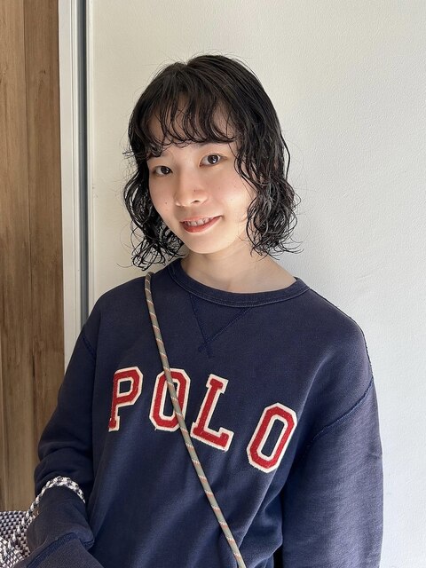 【LUAU Haku Osaka 中村】layer bob perm