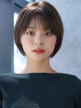 エインアンリー 表参道(AIN.ANLY.) 前髪あり大人小顔ショートボブ 30代40代50代【AIN.表参道】川原