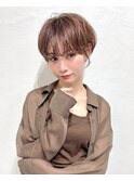 ニュアンスパーマ ショートパーマ 丸みショート 博多ショート